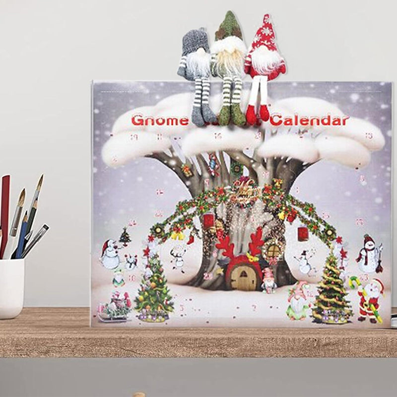 Christmas Gnome Countdown Calendar