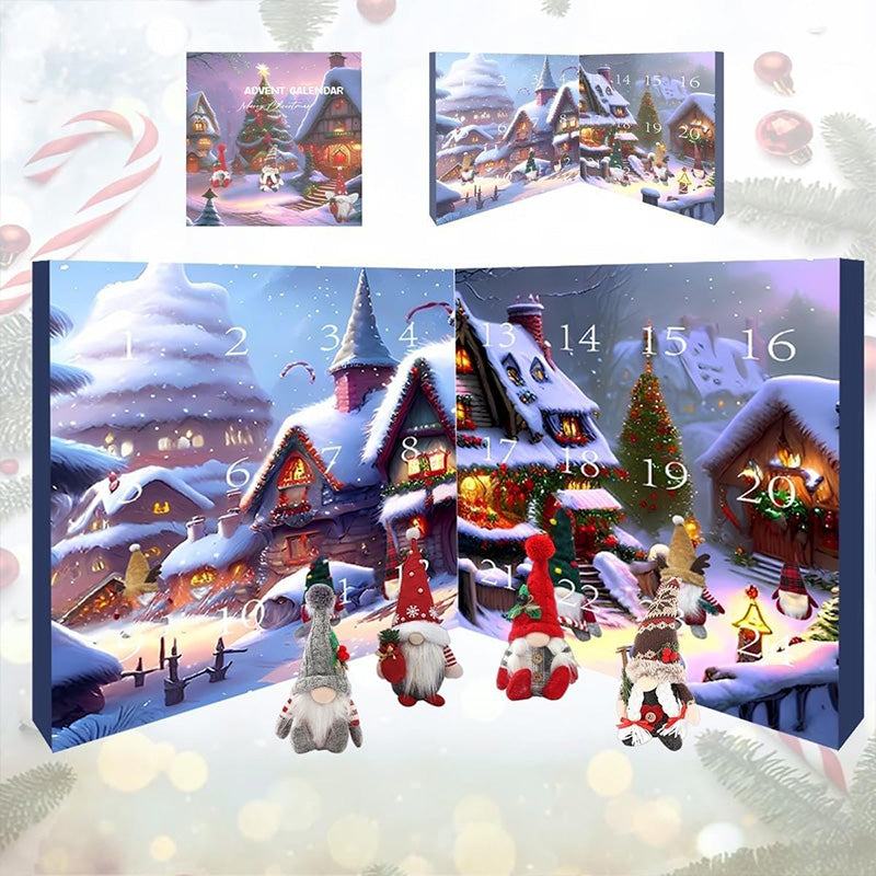 Christmas Gnome Countdown Calendar